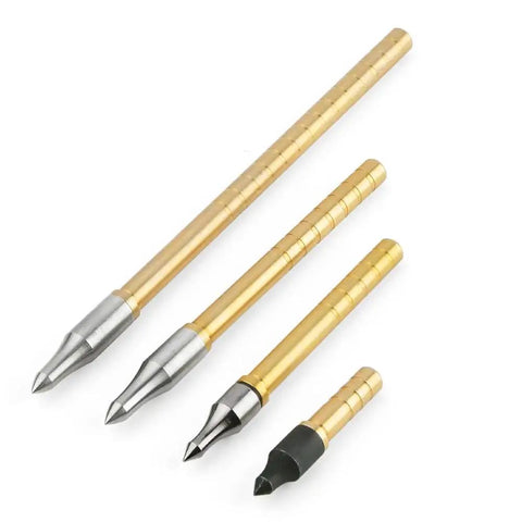 Brass Arrow Inserts 6.2mm.244 ID For Carbon Arrows With 8-32 Thread 50 100 150 Grain High FOC Precision Machined Weight System