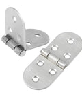 Stainless Steel Folding Table Hinges Two Pack, Corrosion Resistant High Hardness, Silver Finish, Perfect For Dining Tables And Desktops