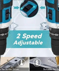21V Cordless Drill Set Featuring A 3/8 Inch Keyless Chuck For Hassle Free Bit Swaps And Consistent Power Tailored For Handy Home Upgrades And Weekend Craft Projects Always Delivers Sweet Success with adjustable 2-speed settings for versatile use.