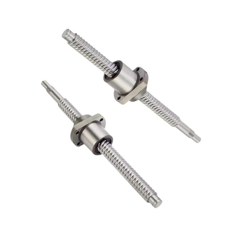Premium Ball Screw Kit featuring 25mm SFE2525 Large Lead Linear Guide With BKBF End Support Plus Coupling For Smooth And Ultraquiet High Precision Motion Control That Lasts A Long Time. ball screw kit with two 25mm steel screws and end supports