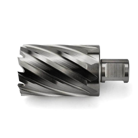 Oscarbide annular cutter with Weldon shank, 1-5/8 in cutting diameter, 2 in depth of cut, 3/4 in shank, for magnetic drill press, 1 pc