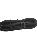 Black rubber hose for Auxiliary Fuel Tank Install Kit for Ford Super Duty F250 F350 1999 2022 gravity fueled system
