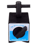 Magnetic Holder With On Off Switch, 176 Lb Holding Power, Heavy Duty Mount, blue label, no adjustment arm, secure quick engage magnet for fixtures