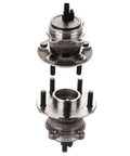 Rear Wheel Hub Bearing Assembly For Ford Focus 2012 To 2018 With ABS 5-Lug 2-Piece Replacement OE Numbers 512466 WB512466