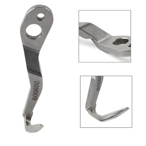Steel Needle Guard Overlock Replacement Part Silver Compatible With M800 M600 W516 M700 Series Sewing Machines