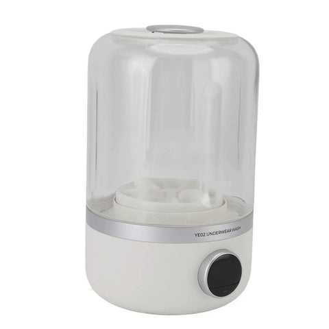 Portable Mini Washing Machine With Rechargeable Power Pocket Sized Laundromat Lightweight Compact Washer for cleaning baby clothes.