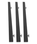 Rock Solid Wall Mounted Stair Handrail Premium Stainless Steel Safety Rail with pre-drilled holes for easy installation.