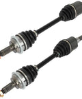 Beefy Front Left Right CV Axle Shaft Assembly for 2010-2012 Ford Fusion 2.5L and 2010-2011 Milan 2.5L Auto Transmission 66-2272