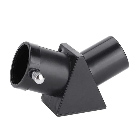 45 Degree Telescope Eyepiece Diagonal Prism for Refracting Telescopes 0.96 Inch 24.3mm Erecting Mirror shown at an angle