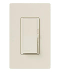 Incandescent And Halogen Dimmer Switch Diva DV-10P-LA 1000-Watt Single-Pole Preset, light almond finish, with large rocker