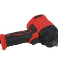 Knockdown 1 2 In Air Impact Wrench 1200 Nm Pro Grade Pneumatic Driver with red and black handle for tire pros and garages.