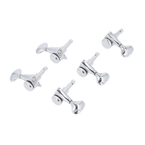 Top Notch Aramox Guitar Locking Tuners 3 Left 3 Right Set With 1:21 Gear Ratio For Smooth Precise Pitch Control Alloy Steel Pegs And Sealed Lubrication For Snappy Easy Installation On Electric Or Acoustic Guitars, chrome tuning pegs set