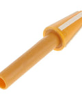 BT30 Spindle Cleaning Rod And Brush Set For Metalworking Plastic Taper Wipe Cleaner with round head, orange tool close-up.