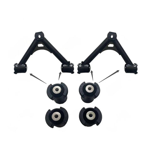 Rolls-Royce Phantom Suspension Control Arm Bushing Kit Front Upper and Lower Rubber Bushings RR1 RR2 RR3 2003-2016 8 Piece Set