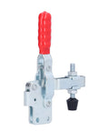 Tough As Nails Hardcore Pro Grade Vertical Quick Toggle Clamp Fixture with Easy Grip Handle for secure welding tasks.