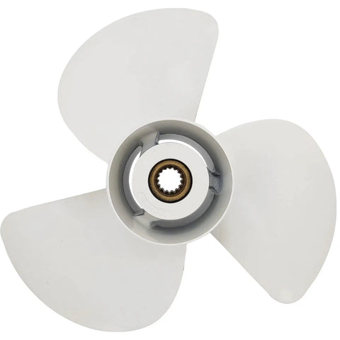 14X11 Aluminum Boat Propeller For Outboard Engines 60-130HP Right Rotation 3 Blade 15 Spline Replacement 6E5-45954-00-00 6E5-45954-00-EL Top Notch Performance Aluminum Prop