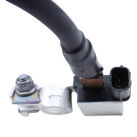 Close-up of Heavy Duty Battery Negative Sensor Cable For Kia Rio 2012 2013 2014 2015 with connector and mounting bracket.