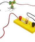 Hands-On Electromagnet Lab Kit For High School Physics Students Build An Electromagnetic Circuit Model With Battery Box Single-Pole Switches Lamp