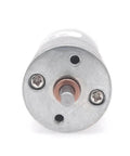 One Pro Tier Jga25 High Torque DC Gear Motor Crushes Heavy Loads Running Butter Smooth On Six Twelve Or Twenty Four Volts view of motor base with output shaft