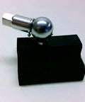 Slide Magnet A5600 EZ Track Accessory For Q21 Linear Position Sensor, Magnetic Positioning Aid, durable metal mount on base.