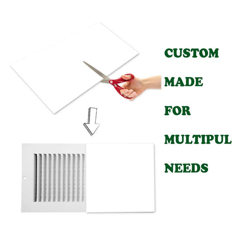 Cutting Magnetic Vent Cover 3 Pack For Ceiling Wall And Floor Vents In RVs Boats Offices And Homes White 15.7 X 7.8 Inch
