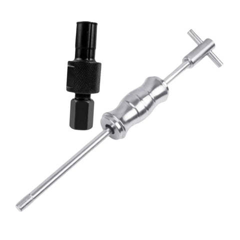 Pro Choice Blind Hole Bearing Puller Extractor Kit Removal Tool For Auto Car Repair Fits Sizes From 20mm To 24mm Solid Grip Works Great On Bushings And Gears Easy Setup Ensures You Get It Done Fast And Simple For Real Pros Who Want Quick Results Fast, alloy steel puller with T-handle