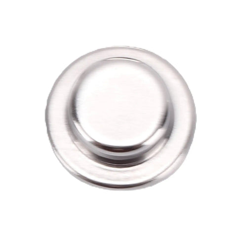 Copper Snap Fasteners Kit For Leather Craft Pro DIY Enthusiasts Eleven Millimeter Metal Buttons close-up silver finish