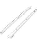 Ultra Slim Quiet Roller Drawer Slides For Kitchen Cabinets 45mm Wide 1 Piece Iron Construction Smooth Glide Pulley System