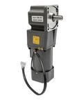 Gray Right Angle Gear Motor 120W 30K Ratio Variable Speed Drive With 90 Degree Output For Conveyor Systems And Workshop Machinery 110V Wiring