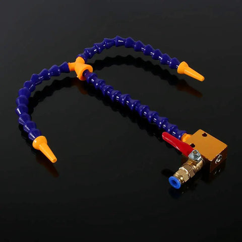 Bidirectional Mist Coolant Lubrication Spray System For CNC Milling Drilling Lathe Carving Machines With 8mm Air Tube And Valve