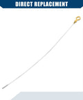 Engine Oil Dipstick For Chevrolet Camaro 2010 2015 Caprice 2011 2017 SS 2014 2017 Metal Durable Silver Tone 1 Pc