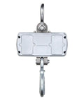 Back view of 1000kg 2000 Lb Postal Scale Beefed-Up Heavy Duty Crane Scale Industrial Hanging Scale With Touch Key LCD Display And Remote Silver