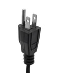 Commercial 2 In 1 Foot Pedal Bag Sealer And Heat Shrink Film Cutter plug with two flat pins for electric connection.