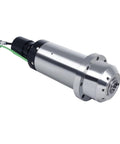 Heavy Duty Water Cooled Automatic Tool Changer Electric Spindle BT30 11KW 30000 RPM CNC Milling Engraving Router close-up view.