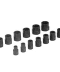 Snag Stuck Bolts Like A Boss With This Tough 13 Piece Nut Bolt Remover Set Built From Durable Chrome Molysteel For Pro Level Grip On Rusted Fasteners In Any Garage Shop Situation Today. 13-piece Cr-Mo extractor sockets