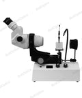 Jewelry Microscope, Stereo Zoom 6.7X-45X, LED Illumination, Oil-Immersed Gem Stand For Gemology, Professional Jewelry Inspection, High-Res Clarity For Facets And Inclusions, JM02020101 side view