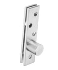 Front view of Hidden Door Pivot Hinge Set 2 Pack, 360 Degree Stainless Steel Concealed Rotating Axis Hinges for Secret Doors and Bookcases