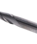 One Quarter Inch Diameter Spiral Flush Trim Up Cut Router Bit Pro Grade Solid Carbide With One Quarter Inch Shank, side view