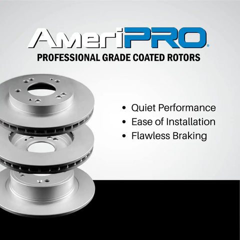 Galvanized Brake Pads and Coated Rotors Replacement Kit for Ford F 450 F 550 Super Duty 2017 2018 2019 2020 2021 2022