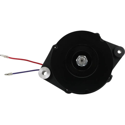 Front view of 65 Amp SAE J1171 Marine Alternator Upgrade for Beefed Up Output Power Replacement Part Compatible With Mando Marine