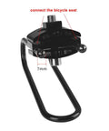 Bike Seat Shock Absorber And Saddle Suspension For Mtb And Road Bikes, showing connection mechanism with a 7mm fitting.