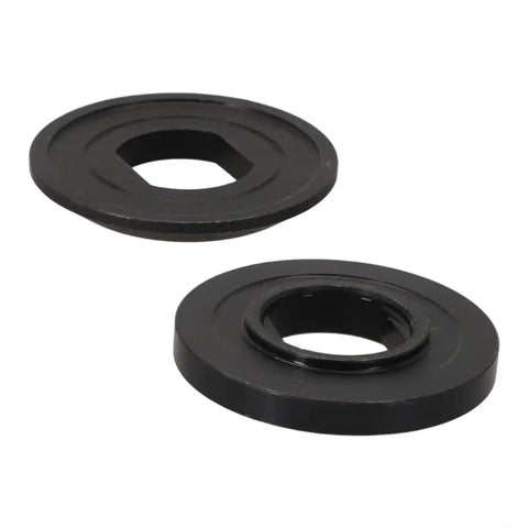 Heavy Duty Flange Washer Set For Circular Saw Blades Outer 224409-4 And Inner 224412-5, metal washers on white background