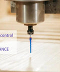1 Degree Tapered Ball Nose CNC Router Bit Pro Grade Rugged Solid Carbide End Mill Spiral Up Cut For 2D And 3D Carving In Wood