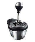 Next Level All Metal H Pattern And Sequential Sim Racing Shifter With Real Hall Effect Sensors For Plug And Play Setup And Ridiculously Smooth Shifts On Ps5 Xbox Pc, close-up of metal gear lever.