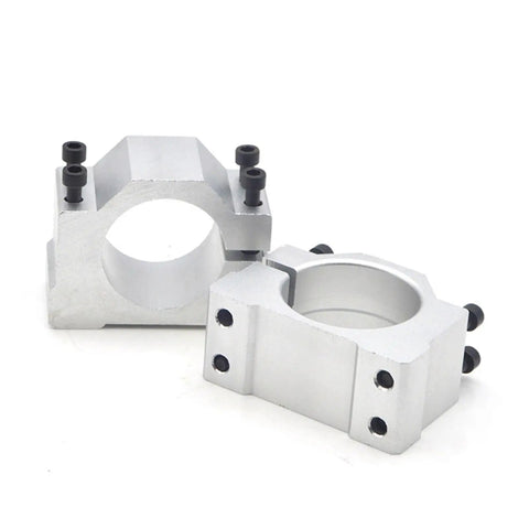 Rock Solid Heavy Duty Plummer Block Bearing Housing For CNC Router Spindle Motor Mount Bracket 48Mm And 52Mm Fits 300W To 600W Units No Fuss Alignment Tight Grip Shop Grade Upgrade Today