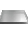 Stainless Steel Washing Machine Pan For Floor Protection 32 By 30 By Two And A Half Inches Heavy Duty Drip Tray No Hole Rustproof Washer Pan