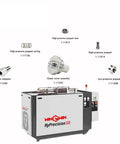 Waterjet pump spare parts kit, front view around WingGwin HyperPrecision 50 pump