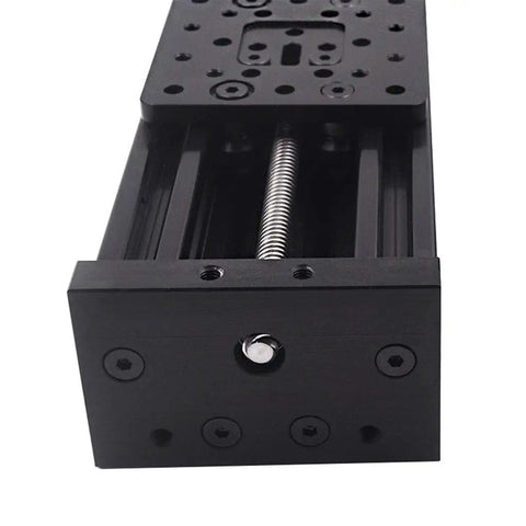 Premium 3D Printer Parts Z Axis Lead Screw T8 Bundle Kit For C-Beam Sliding Table DIY Projects Linear Actuator 150mm 200mm 250mm Length Durable Metal Screw With Lead 4mm For Smooth Precision Motion, black metal linear actuator