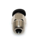 Male Straight Pneumatic Push-In Connector For 4mm PTFE Bowden Tubing, M10 Thread, Stainless Steel Quick-Fit For E3D V6 Bowden Extruder, 3D Printer, Pack Of 10