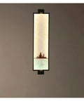Sleek U Shaped Led Wall Sconce Dropping That Glare Free Cool White Glow Perfect For Bedroom And Hallway mounted vertically.